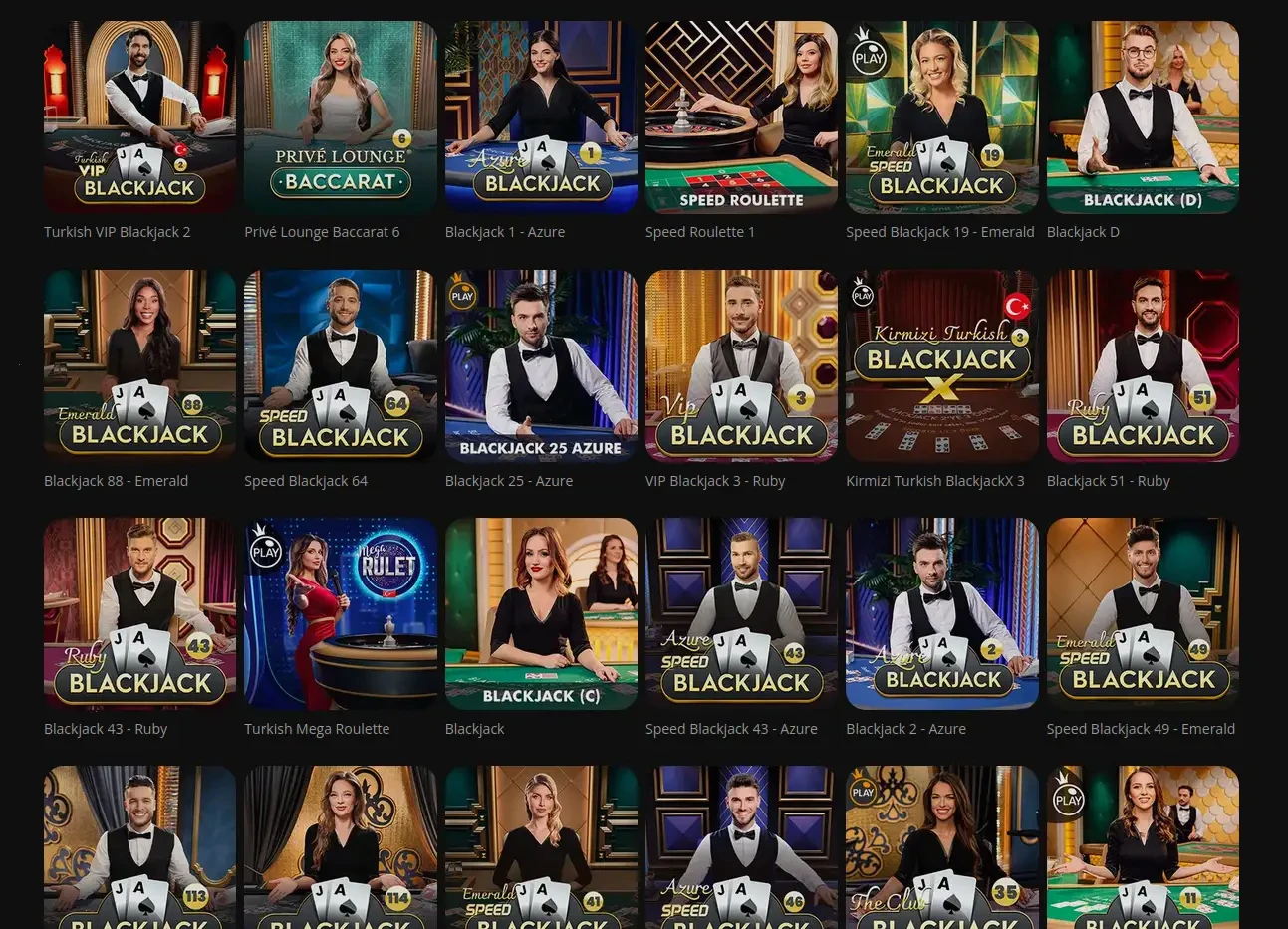 Robocat Casino game lobby showing slots and live dealer tables for Canadian players